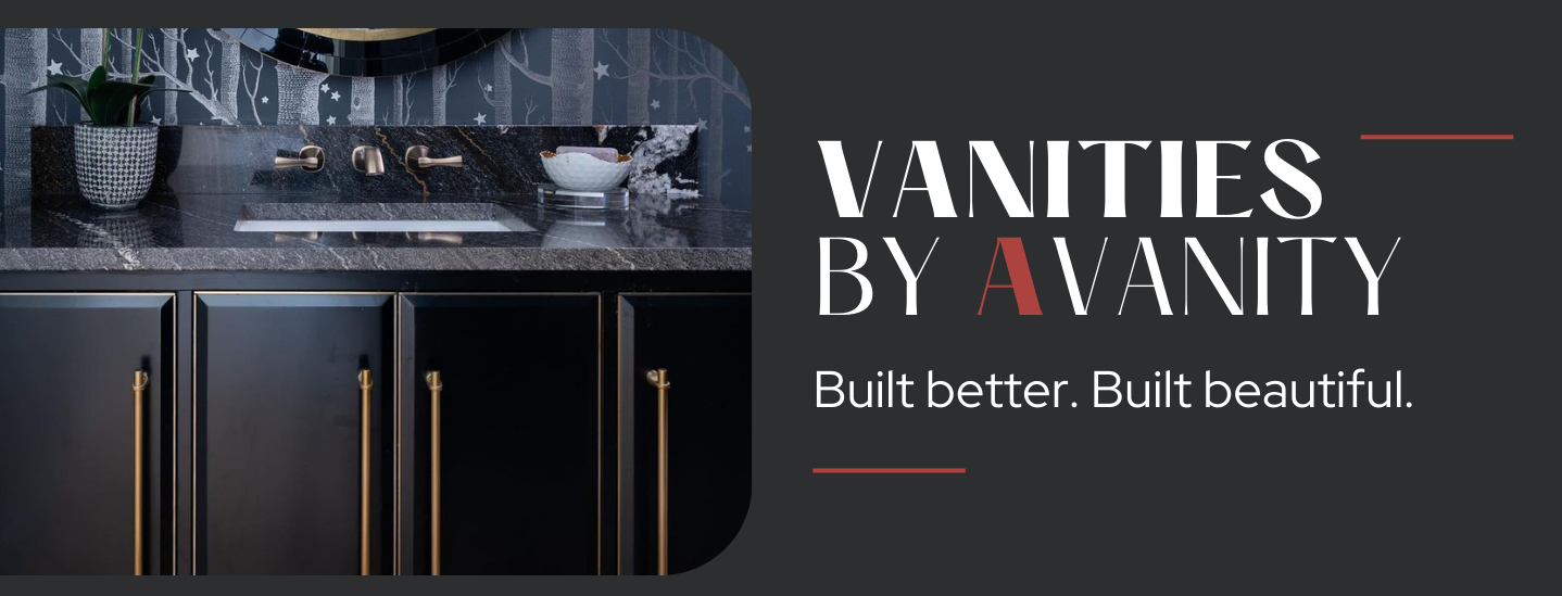 Elevate your bathroom with our beautifully crafted vanities, available in a wide range of styles.
