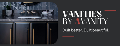 Elevate your bathroom with our beautifully crafted vanities, available in a wide range of styles.