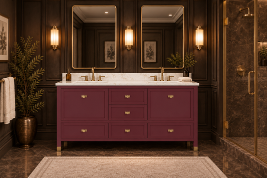Alana 60 in. Double Sink Bathroom Vanity