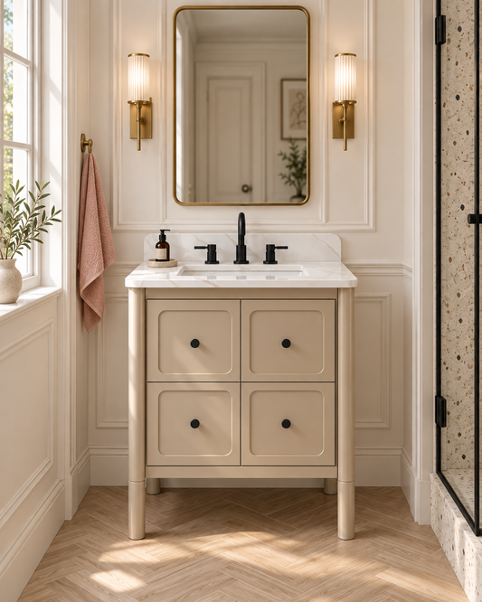 Ario 26 in. Single Sink Bathroom Vanity with Top