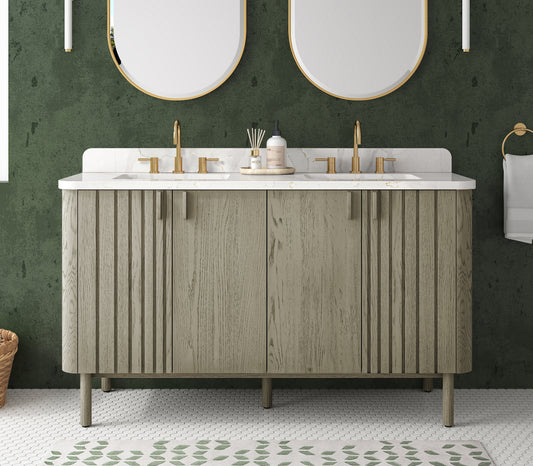 Blakely 60 in. Double Sink Bathroom Vanity