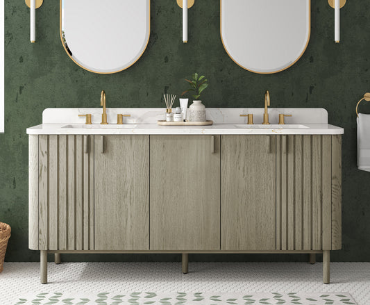 Blakely 72 in. Double Sink Bathroom Vanity