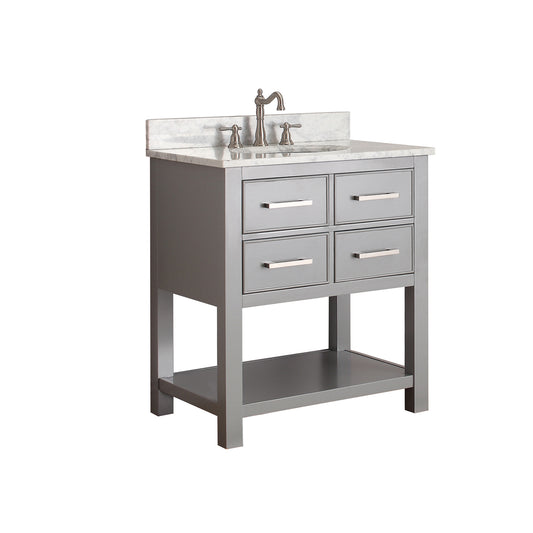 Brooks 30 in. Single Sink Bathroom Vanity
