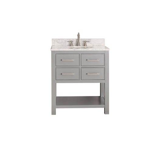 Brooks 30 in. Single Sink Bathroom Vanity