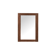 Kai 24 in. Mirror in Brown Reclaimed Wood