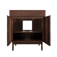Carina 30 in. Single Sink Teak Wood Bathroom Vanity