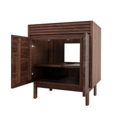 Carina 30 in. Single Sink Teak Wood Bathroom Vanity