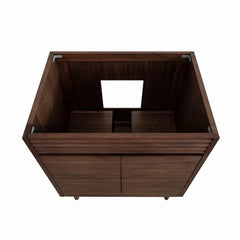 Carina 30 in. Single Sink Teak Wood Bathroom Vanity