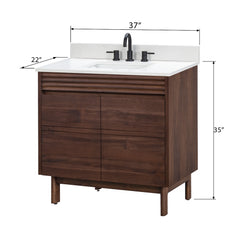 Carina 36 in. Single Sink Bathroom Vanity