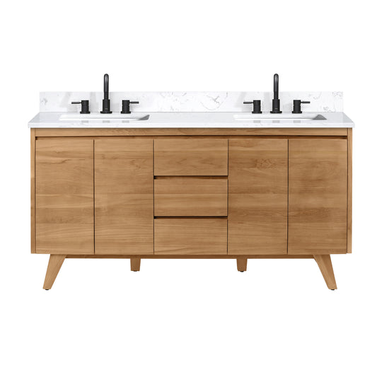 Coventry 60 in. Double Sink Bathroom Vanity