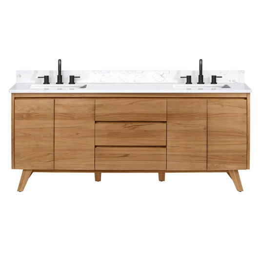 Coventry 72 in. Double Sink Bathroom Vanity