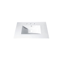 Vitreous China Top with Integrated Bowl (8" Widespread)