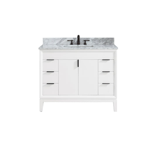 Emma 42 in. Single Sink Bathroom Vanity