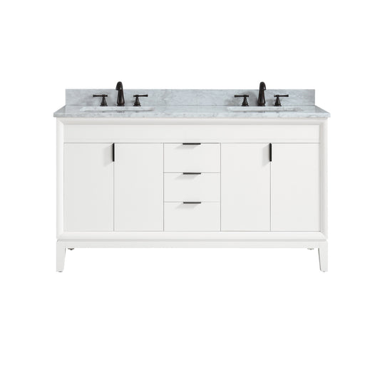 Emma 60 in. Double Sink Bathroom Vanity