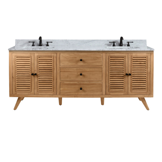 Harper 72 in. Double Sink Bathroom Vanity