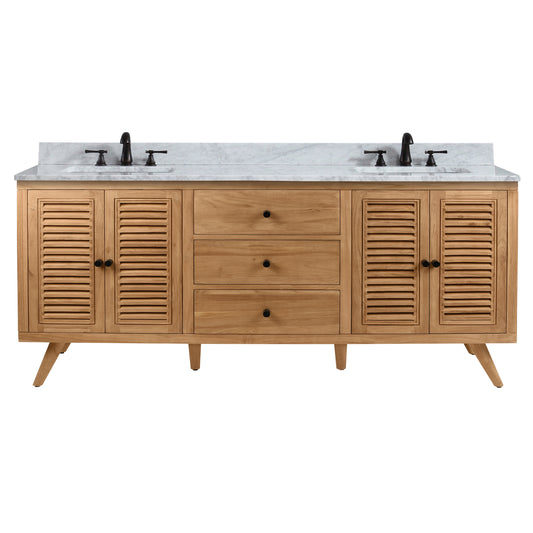 Harper 72 in. Double Sink Bathroom Vanity