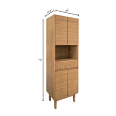 Kayla Bathroom Linen Cabinet