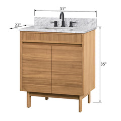 Kayla 30 in. Single Sink Bathroom Vanity