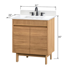 Kayla 30 in. Single Sink Bathroom Vanity