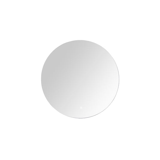 Luana Frameless Round LED Bathroom Mirror