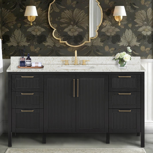 Luka 60 in. Single Sink Bathroom Vanity