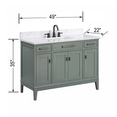 Madison 48 in. Single Sink Bathroom Vanity