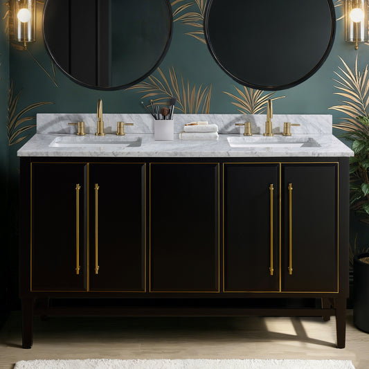 Mason 60 in. Double Sink Bathroom Vanity