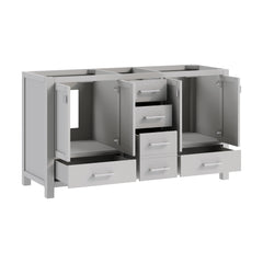 Modero 60 in. Double Sink Bathroom Vanity