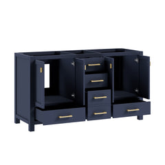 Modero 60 in. Double Sink Bathroom Vanity