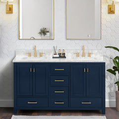 Modero 60 in. Double Sink Bathroom Vanity