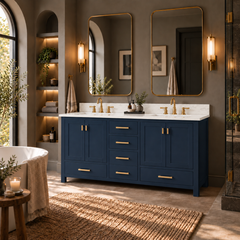Modero 60 in. Double Sink Bathroom Vanity