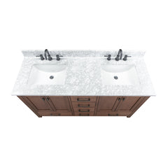 Modero 60 in. Double Sink Bathroom Vanity