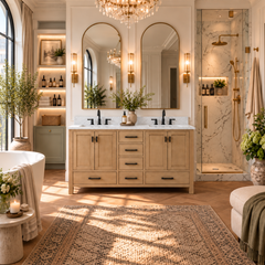 Modero 60 in. Double Sink Bathroom Vanity