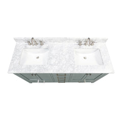 Modero 60 in. Double Sink Bathroom Vanity