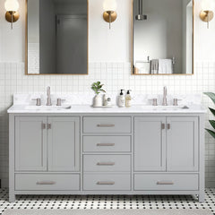 Modero 72 in. Double Sink Bathroom Vanity