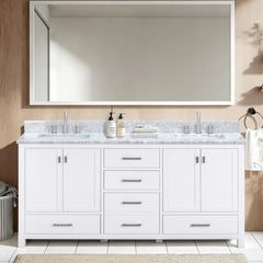 Modero 72 in. Double Sink Bathroom Vanity