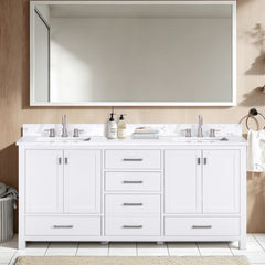 Modero 72 in. Double Sink Bathroom Vanity