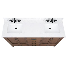 Modero 72 in. Double Sink Bathroom Vanity
