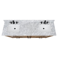 Modero 72 in. Double Sink Bathroom Vanity