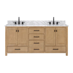Modero 72 in. Double Sink Bathroom Vanity