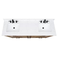 Modero 72 in. Double Sink Bathroom Vanity