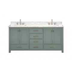 Modero 72 in. Double Sink Bathroom Vanity