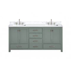 Modero 72 in. Double Sink Bathroom Vanity