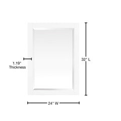 Riley Collection Wall-Hung Mirror