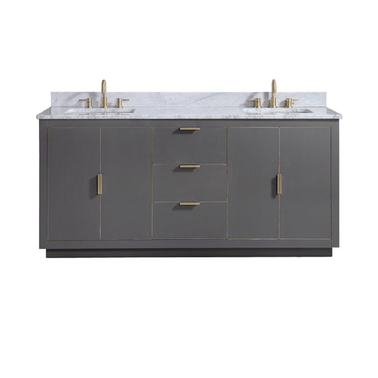 Austen 72 in. Double Sink Bathroom Vanity