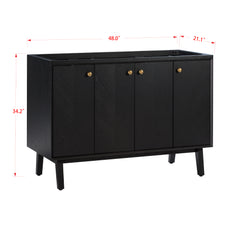 Adele 48 in. Single Sink Bathroom Vanity