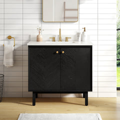 Adele 36 in. Single Sink Bathroom Vanity