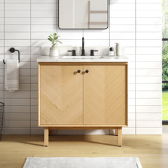 Adele 36 in. Single Sink Bathroom Vanity