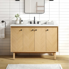 Adele 48 in. Single Sink Bathroom Vanity