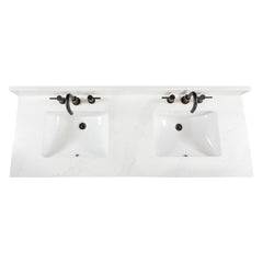 Adele 60 in. Double Sink Bathroom Vanity